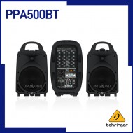 PPA500BT /블루투스,무선 마이크로폰,옵션/KLARK TEKNIK 멀티-FX 프로세서 & FBQ 피드백 디텍션이 탑재된 울트라 컴팩트 500와트,6채널 포터블 PA시스템