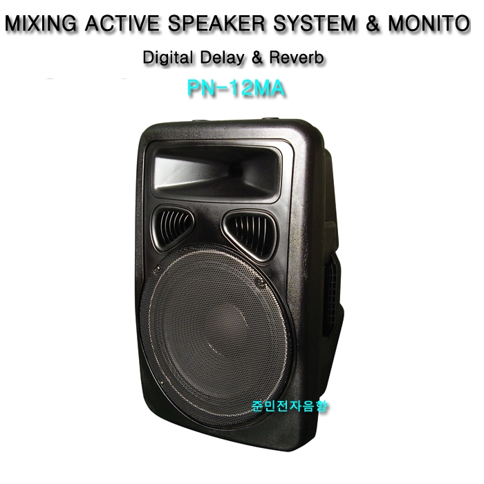 PN-12MA/MIXING ACTIVE SPEAKER SYSTEM & MONITOR 12인지 250와트
