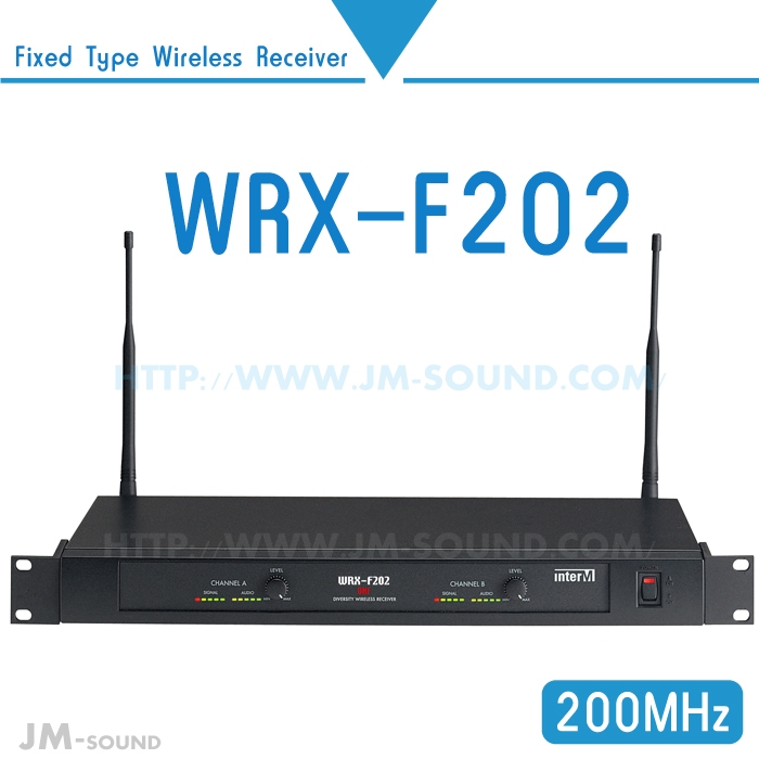 WRX-F202 /Fixed Type Wireless Receiver,듀얼채널