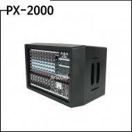 PX-2000 /USB,디지털이펙터,7밴드 이퀄라이져,파워믹서앰프 800와트