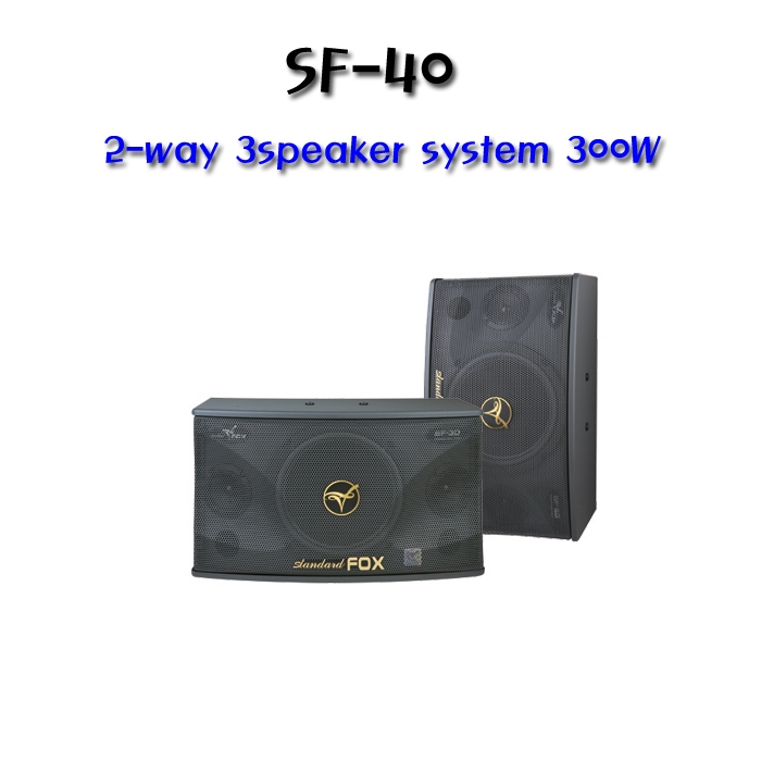 SF-40  고급형 8인지 2-way 3speaker system 300와트
